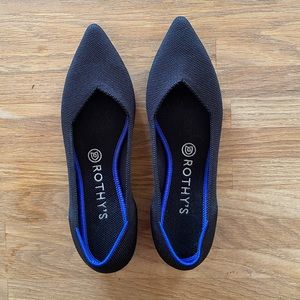 Rothy’s The Point Flats Black